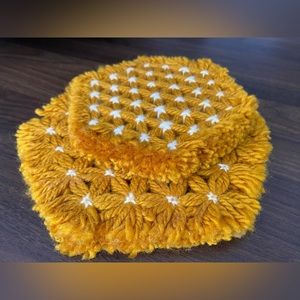 2pc. Vintage Crochet Trivets